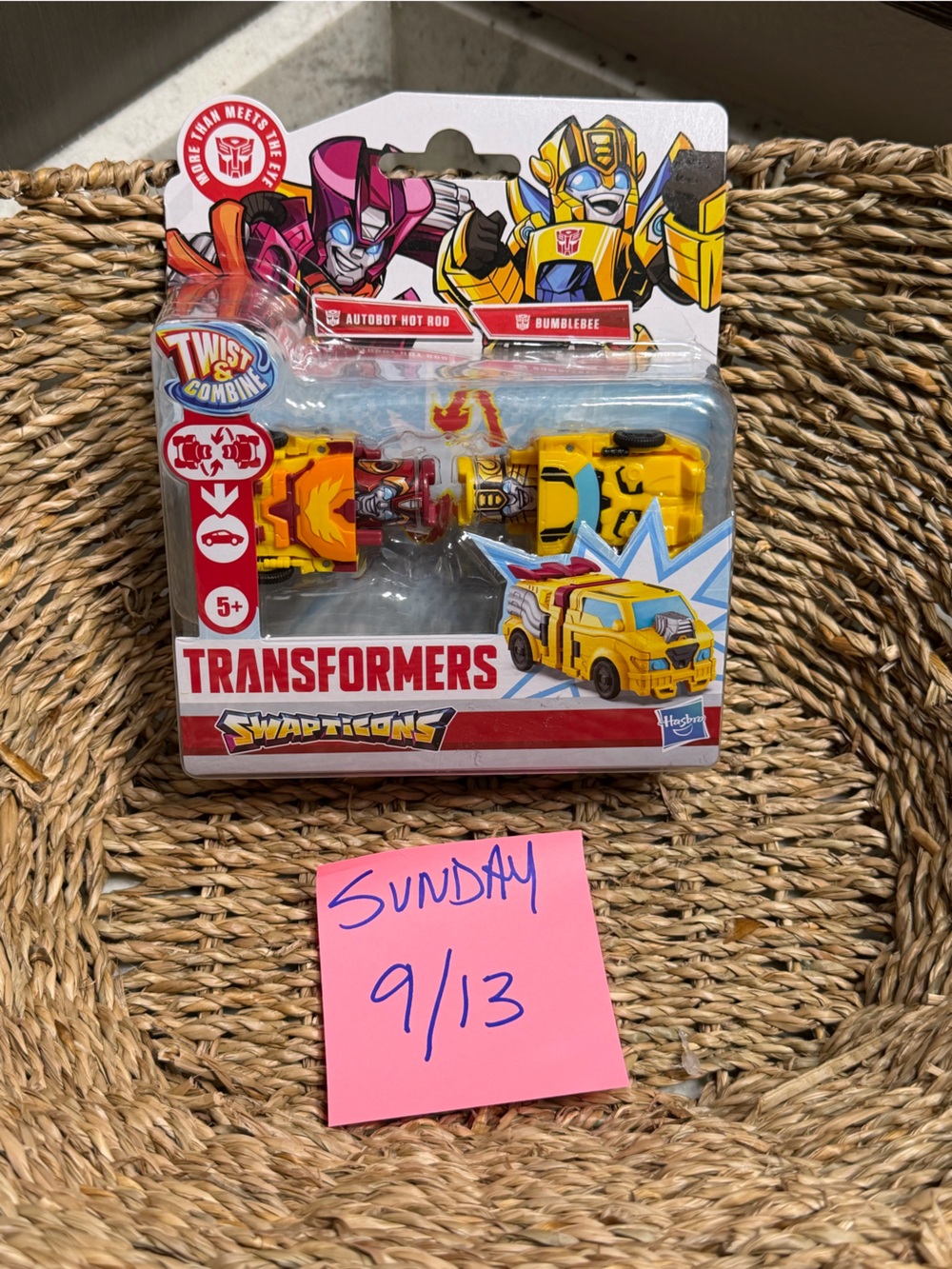 Hasbro Transformers Bumblebee Yellow Twist & Combine Figure Pack